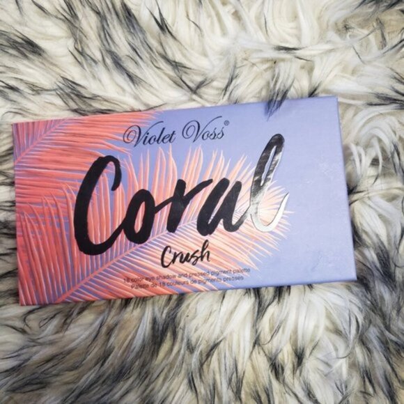 Violet Voss Coral Crush Eyeshadow Palette Sephora Makeup Beauty Eyeshadow Pink - Picture 4 of 10